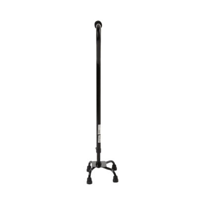 Picture of Small Base Quad Cane McKesson Steel 30 to 39 Inch Height Black146-RTL10310