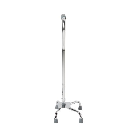 Picture of Large Base Quad Cane McKesson Steel 29 to 37-1/2 Inch Height Chrome146-10300-4