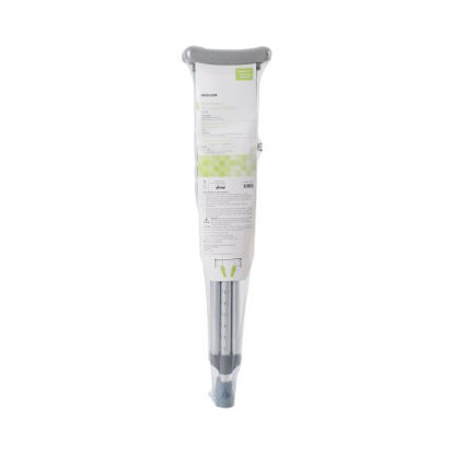 Picture of Underarm Crutches McKesson Aluminum Frame Child 175 lbs. Weight Capacity Push Button / Wing Nut Adjustment146-10416-1