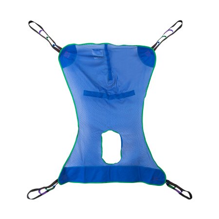 Picture of Full Body Commode Sling McKesson 4 or 6 Point Without Head Support Large 600 lbs. Weight Capacity146-13221L