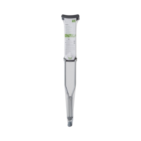 Picture of Underarm Crutches McKesson Aluminum Frame Tall Adult 350 lbs. Weight Capacity Push Button Adjustment146-10432-8