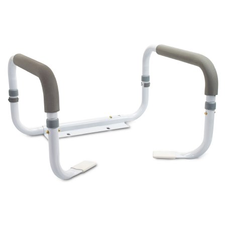 Picture of Toilet Safety Rail McKesson White Steel146-RTL12087