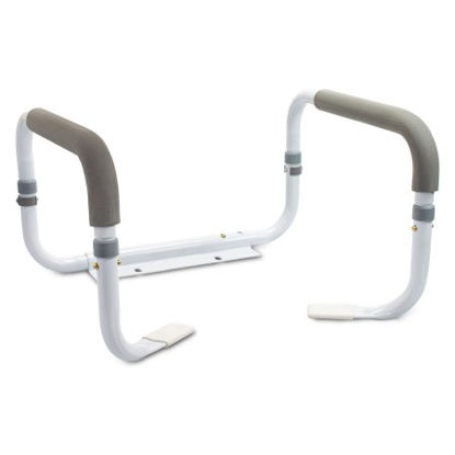 Picture of Toilet Safety Rail McKesson White Steel146-RTL12087