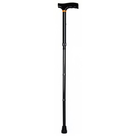 Picture of Folding Cane McKesson Aluminum 33 to 37 Inch Height Black146-RTL10304