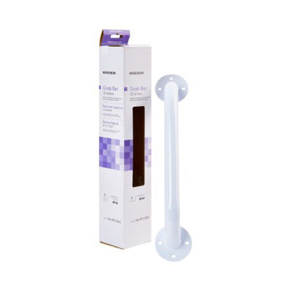 Picture of Wall Grab Bar McKesson White Steel146-RTL12012