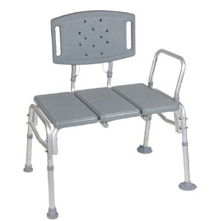Picture of McKesson Knocked Down Bariatric Bath Transfer Bench 500 lbs. Weight Capacity146-12025KD-1