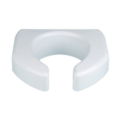Picture of Raised Toilet Seat Ableware Basic 3 Inch Height White 350 lbs. Weight Capacity725790000