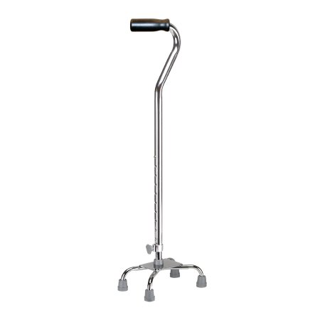 Picture of Small Base Quad Cane drive™ Aluminum 30 to 39 Inch Height Chrome10301-4
