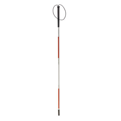 Picture of Folding Cane For The Blind drive™ Aluminum 45-3/4 Inch Height White / Red10352-1