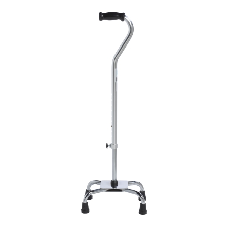 Picture of Large Base Quad Cane drive™ Aluminum 30 to 39 Inch Height Chrome10317-4