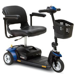 Picture of 3 Wheel Electric Scooter 260 lbs. Weight Capacity Red / Blue / SilverSC40E