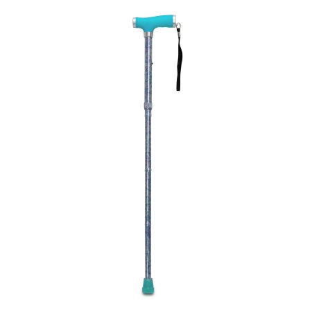 Picture of Folding Cane McKesson Aluminum 33 to 37 Inch Height Celebration Print146-RTL10304CE