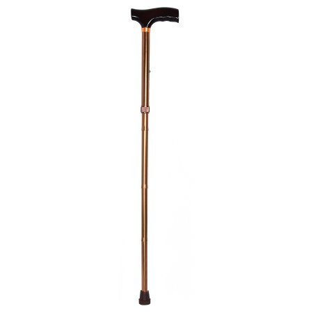 Picture of Folding Cane McKesson Aluminum 33 to 37 Inch Height Bronze146-RTL10304BZ