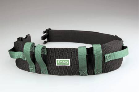 Picture of Gait Belt Posey® 55 Inch Length Green / Black Nylon6537Q
