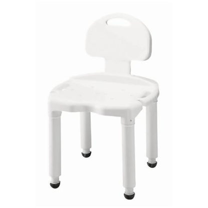 Picture of Bath Bench Carex® Without Arms Plastic Frame With Backrest 21 Inch Seat WidthFGB671C0 0000