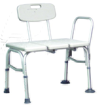 Picture of Lumex® Maxi-Drain Bath Transfer Bench Side Arm 22-1/4 Inch Seat Height 350 lbs. Weight Capacity7927A