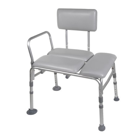 Picture of drive™ Knocked Down Bath Transfer Bench Arm Rail 17-3/4 to 21-3/4 Inch Seat Height 400 lbs. Weight Capacity12005KD-1