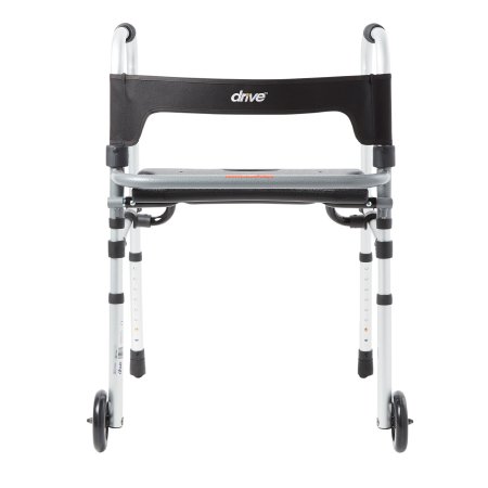 Picture of Dual Release Folding Walker Adjustable Height Clever-Lite LS Aluminum Frame 300 lbs. Weight Capacity 29-1/2 to 39 Inch Height10233