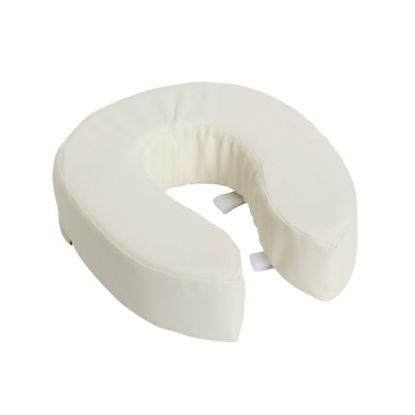 Picture of Toilet Seat Cushion DMI® 4 Inch Height White Without Stated Weight Capacity520-1247-1900
