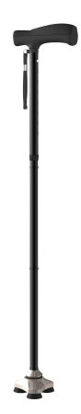 Picture of Folding Cane HurryCane® Freedom Edition™ Aluminum 30-1/2 to 37-1/2 Inch Height BlackHCANE-BK-C2