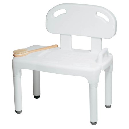 Picture of Carex® Bath Transfer Bench Without Arms 17-1/2 to 22-1/2 Inch Seat Height 400 lbs. Weight CapacityFGB170C0 0000