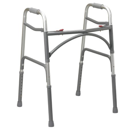Picture of Bariatric Dual Release Walker Adjustable Height drive™ Aluminum Frame 500 lbs. Weight Capacity 32 to 39 Inch Height10220-1