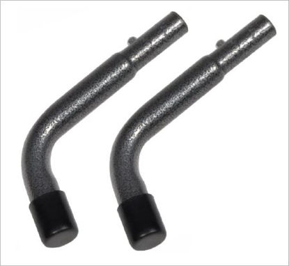 Picture of Wheelchair Anti-Tippers Without Wheels For Silver Sport Reclining Wheelchair with Detachable Desk Length Arms and Elevating LegrestSTDS4Y4712