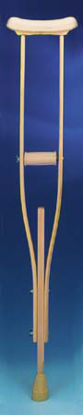Picture of Underarm Crutches Wood Frame Adult7375300
