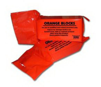 Picture of Head Block Orange Blocks™ 4 X 5 X 10 Inch50230SP