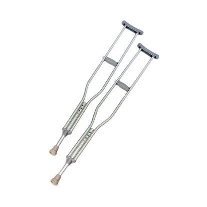 Picture of Underarm Crutches PremierPro™ Aluminum Frame Adult 300 lbs. Weight Capacity Push Button Adjustment7703
