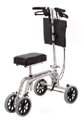 Picture of Knee Walker Adjustable Height Free Spirit® Aluminum Frame 400 lbs. Weight Capacity 34 to 42 Inch HeightP4000