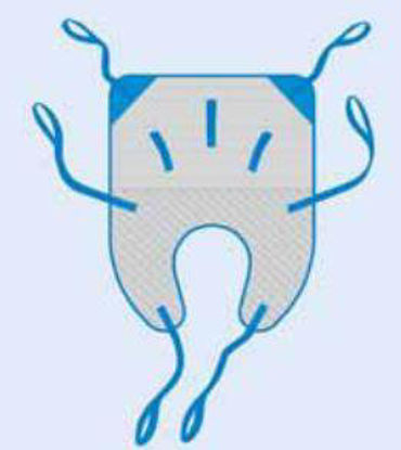 Picture of Quick-Fit Lift Sling ErgoFit® Medium 200 lbs. Weight CapacityTIR-M-33