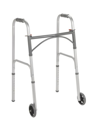 Picture of Folding Walker Adjustable Height Steel Frame 350 lbs. Weight Capacity 25 to 32 Inch Height10247-4