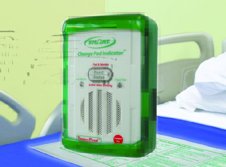 Picture of Patient Alarm Change Pad Indicator™ White / GreenTL-2100CP