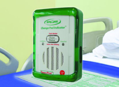 Picture of Patient Alarm Change Pad Indicator™ White / GreenTL-2100CP