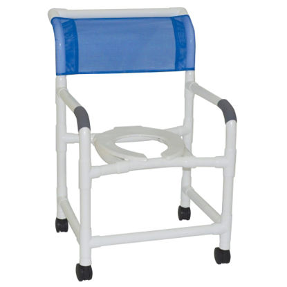 Picture of Commode / Shower Chair 100 Series PVC Frame122-3TW