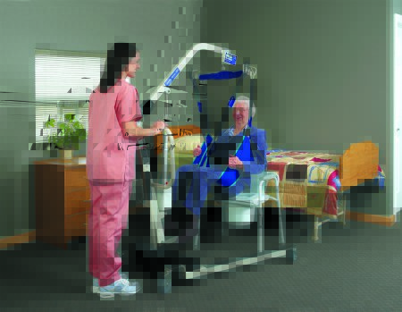 Picture of Stand Assist Sling 2 Point Without Head Support Chainless Large 350 lbs. Weight CapacityR130