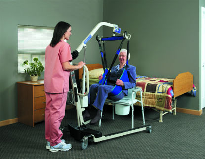 Picture of Full Body Sling Reliant 4 Point With Head and Neck Support Medium 450 lbs. Weight CapacityR114