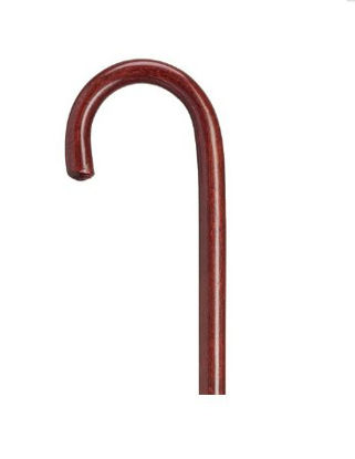 Picture of Round Handle Cane Harvy® Wood 36 Inch Height Mahogany9003104