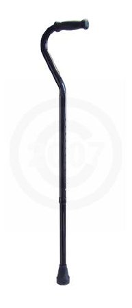 Picture of Offset Cane Steel 29 to 38 Inch Height Black6334A