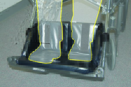 Picture of Wheelchair Foot Cradle For 16 to 18 Inch Wheelchair703410