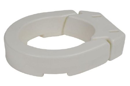 Picture of Raised Toilet Seat 3-1/2 Inch Height White 250 lbs. Weight CapacityRTL12607