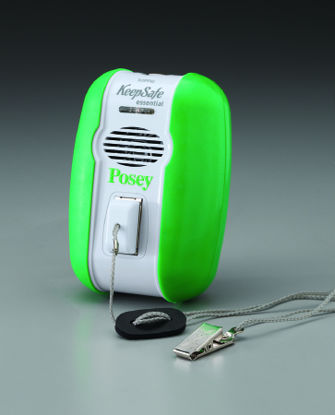 Picture of Alarm System KeepSafe® Essential 3 X 5 X 2 Inch White / Green8373