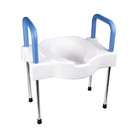 Picture of Raised Toilet Seat with Arms Tall-Ette® 4 Inch Height White 600 lbs. Weight Capacity725882000