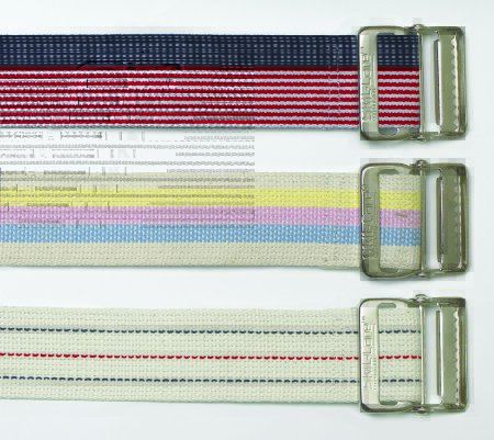 Picture of Gait Belt 60 Inch Length Pastel Stripe Cotton252060