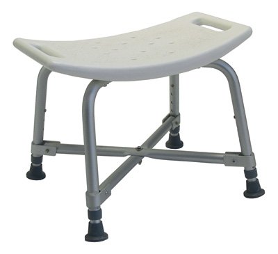Picture of Bariatric Shower Chair Lumex® Fixed Handle Aluminum Frame Without Backrest7932A