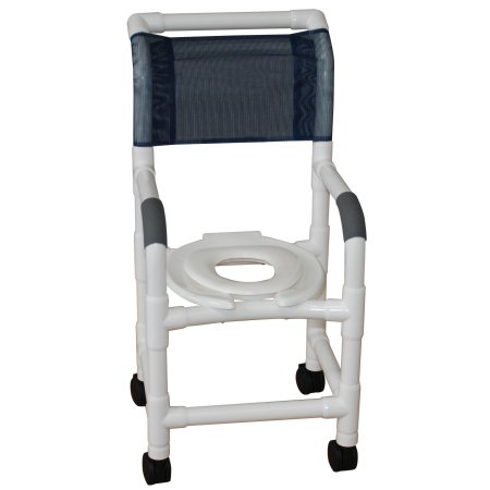 Picture of Pediatric Shower Chair MJM International Push Handle PVC Frame Mesh Back115-3TW-RH