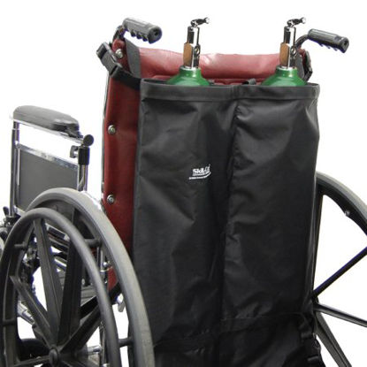 Picture of Oxygen Tank Holder for Wheelchair SkiL-Care™ For 16 to 24 Inch Wheelchair707028