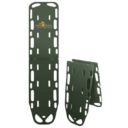 Picture of Ultra Space Save Backboard Olive Green High Density Polyethylene35940-OL