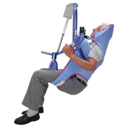 Picture of Toileting Sling 4 Point With Head Support Large Plus (LL) 600 lbs. Weight CapacityMAA4031M-LL-L1